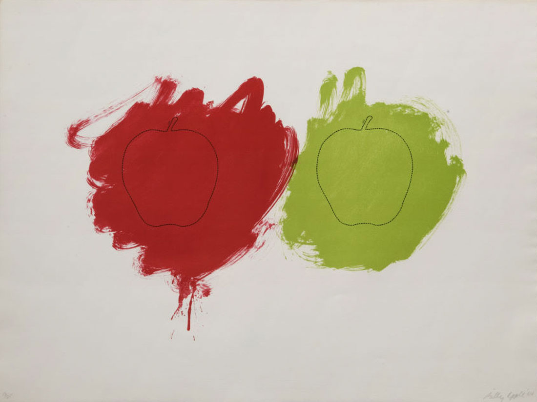 Billy Apple® - Cut 1964, offset lithograph on T.H. Saunders paper, edition of 25 Courtesy of The Mayor Gallery, London © Billy Apple®