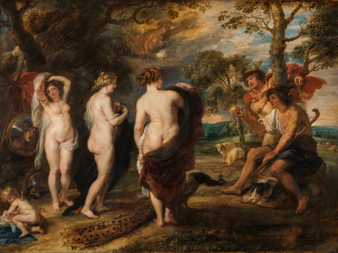 Peter Paul Rubens - The Judgement of Paris c1632-5 © The National Gallery, London