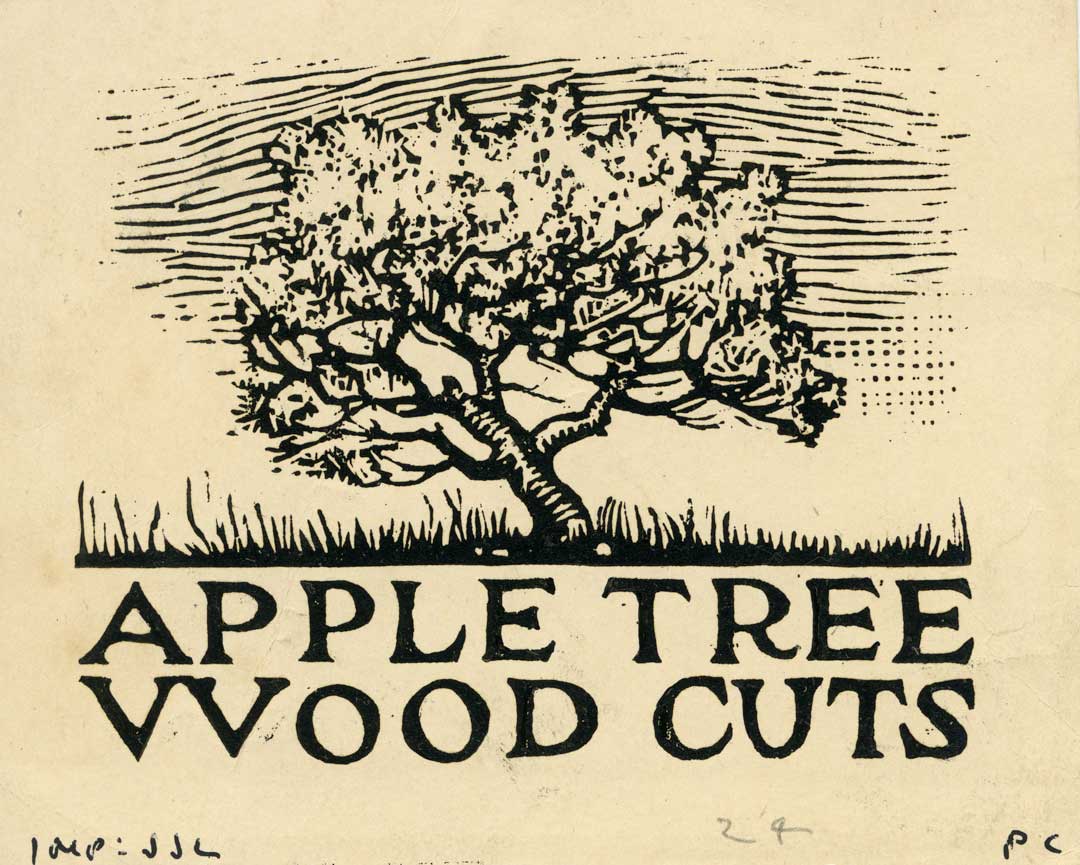 J. J. Lankes 1884-1960 - Apple Tree Wood Cuts II, Undated woodcut on paper. Burchfield Penney Art Center, Gift of J.B. Lankes. With permission of the Estate of J J Lankes