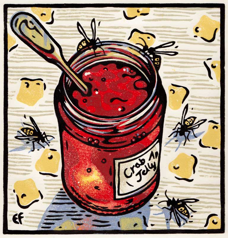 Emily Feaver Crab Apple Jelly 2022 commissioned by Hereford Cider Museum Trust for Apples & People © The artist