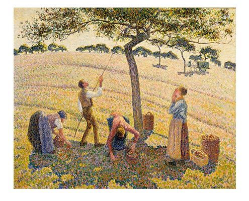 Camille Pissarro (1830-1903), Apple Harvest, Éragny, 1888, oil on canvas, Dallas Museum of Art