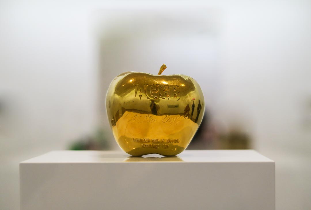 The Golden Apple (1983) Installation photo Auckland Art Gallery 2015