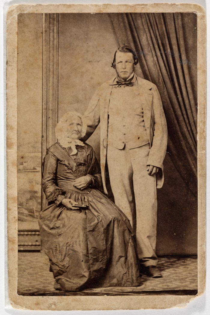 Maria Ann Smith and her son Thomas c1863-1868 Courtesy of State Library of New South Wales