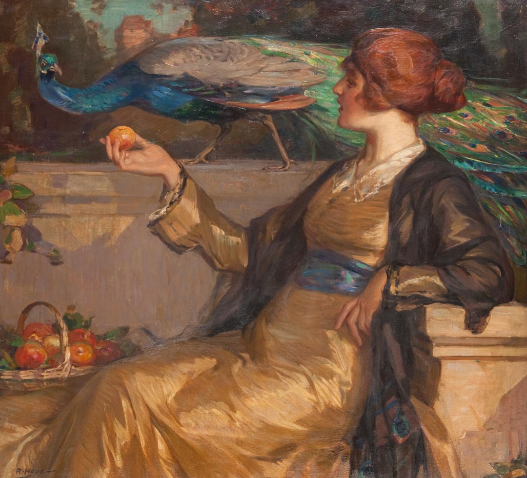 Robert Hope - The Golden Apple c1918 Paisley Art Institute Collections held by OneRen, Paisley, Scotland. © OneRen, the trading name of Renfrewshire Leisure Limited