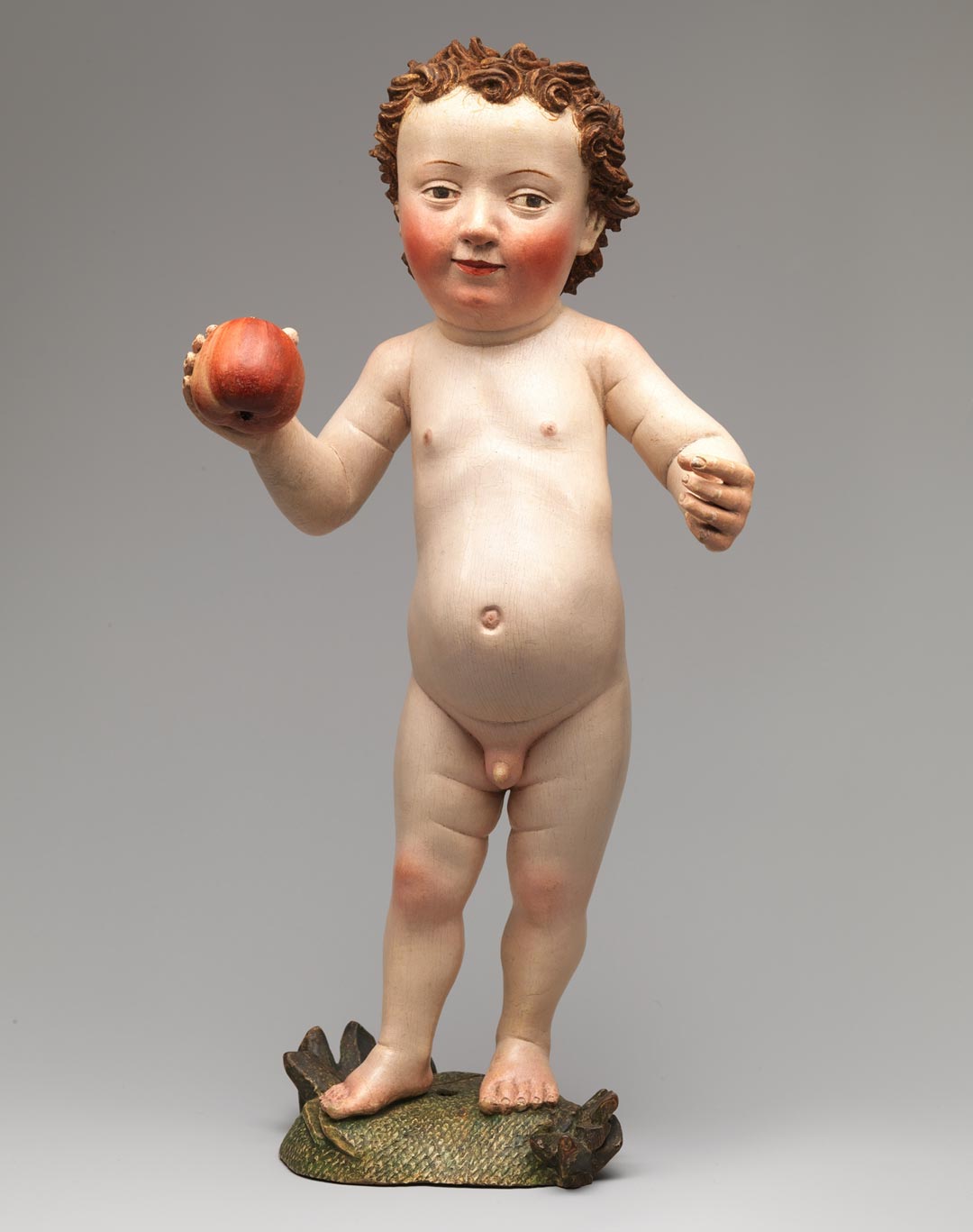 Michel Erhart - Christ child with an apple 1470-80 © Metropolitan Museum of Art New York